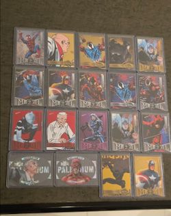 2022 Marvel Metal Universe Spider-Man Precious Metal Gems /100 White Tiger! Ben Parker! 19 Card Lot!