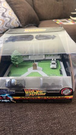 Jada Nano Scene Back to the Future Diorama Set