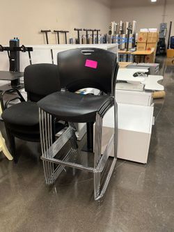 SitOnIt OnCall Bar Stool (Black)
