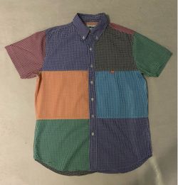Rare Palace SS17 Block-Ham Short Sleeve Shirt Multi Size Small