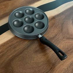 Nonstick Takoyaki/Pancake Pan 7 Holes 