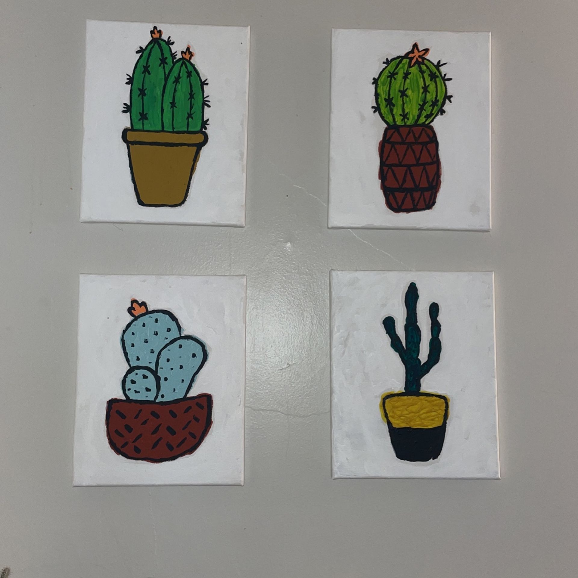 Cactus Paintings.