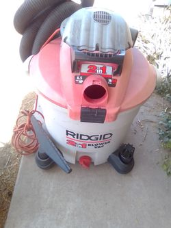 Ridgid shop vac wet and dry