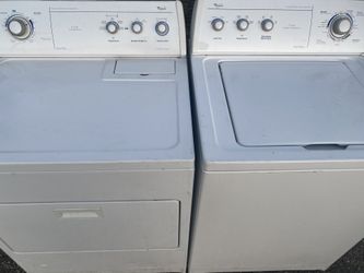 Whirlpool washer and dryer