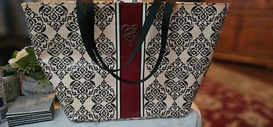Rare, Retired 2014 Collector's Piece" Authentic Brighton "My Sweet Valentine" Carryall Tote 12 x 18