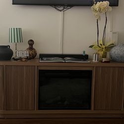 Center Console TV Stand Entertainment Center