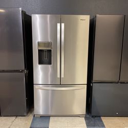 Whirlpool Stainless Steel French Door Refrigerator‼️‼️