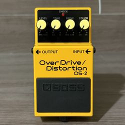Boss OS-2 OverDrive/Distortion Pedal