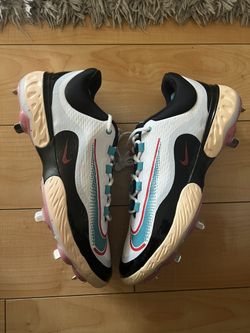 NIKE Alpha Huarache Elite 4 Low Metal Baseball Cleats Mens 14 Paul Goldschmidt
