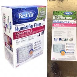 Humidifier filters