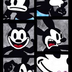 Oswald The Rabbit Painting Prints $15 Each (4 Choices)
