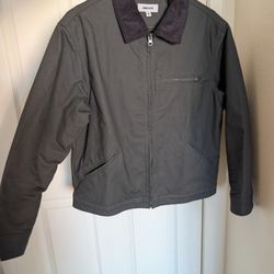 Lined Work Jacket For Shorter Men