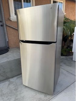 LG stainless steel refrigerator