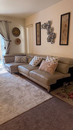 L Shaped Sectional Sofa - 3 pieces