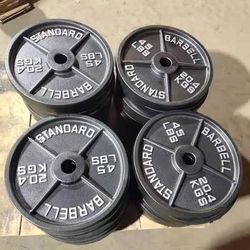 45 Lb Olympic Weights New In Box Multiple Pairs Available 