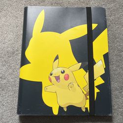 Pokemon Card Pikachu Book Cards Included!