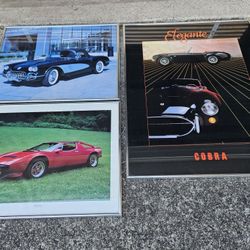 Original Vintage Car Posters