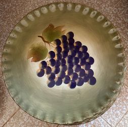 Ruffle Hand Painted Collection Dinner & Salad Plates