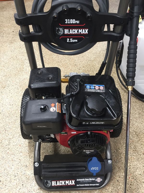 Black max pressure washer 3100 psi for Sale in New Port Richey, FL