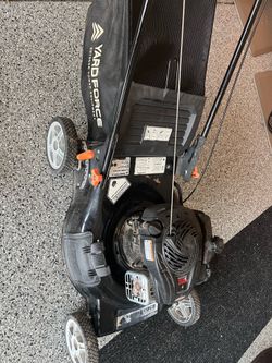 Push Mower With Bag