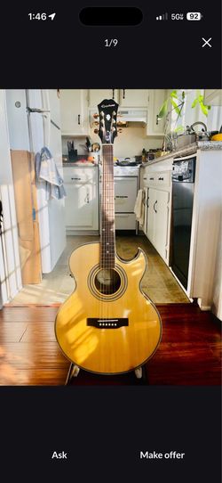 Epiphone Electric Acoustic PR-5E/N