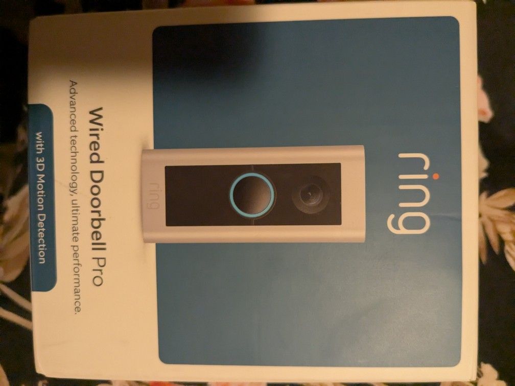 Wired Doorbell Pro With 3d Motion