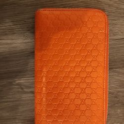 GUCCI ORANGE WALLET