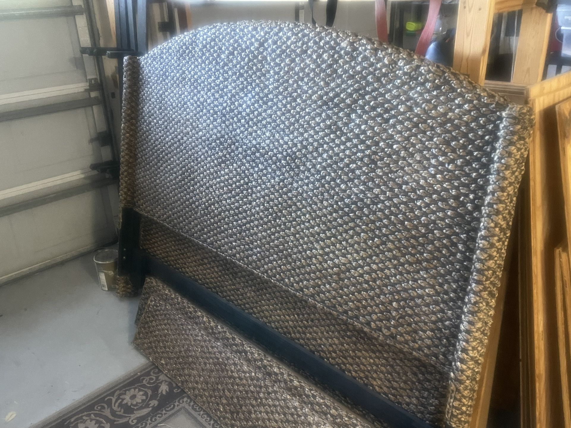 King Rattan Bed