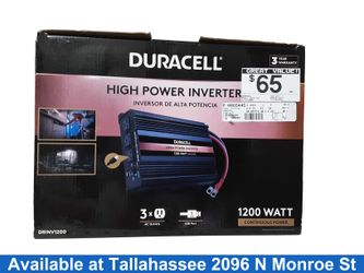 Duracell 1200 Watt Black Power Inverter