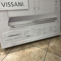 New Vissani 30 in Stainless Steel Range Hood 