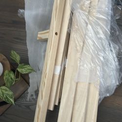 Queen Bed Wooden Slats