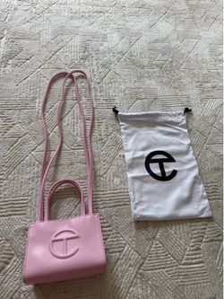 Telfar Small Shopper Bubblegum with Dust Bag