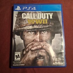 Playstation 4 - Call Of Duty WWII Game