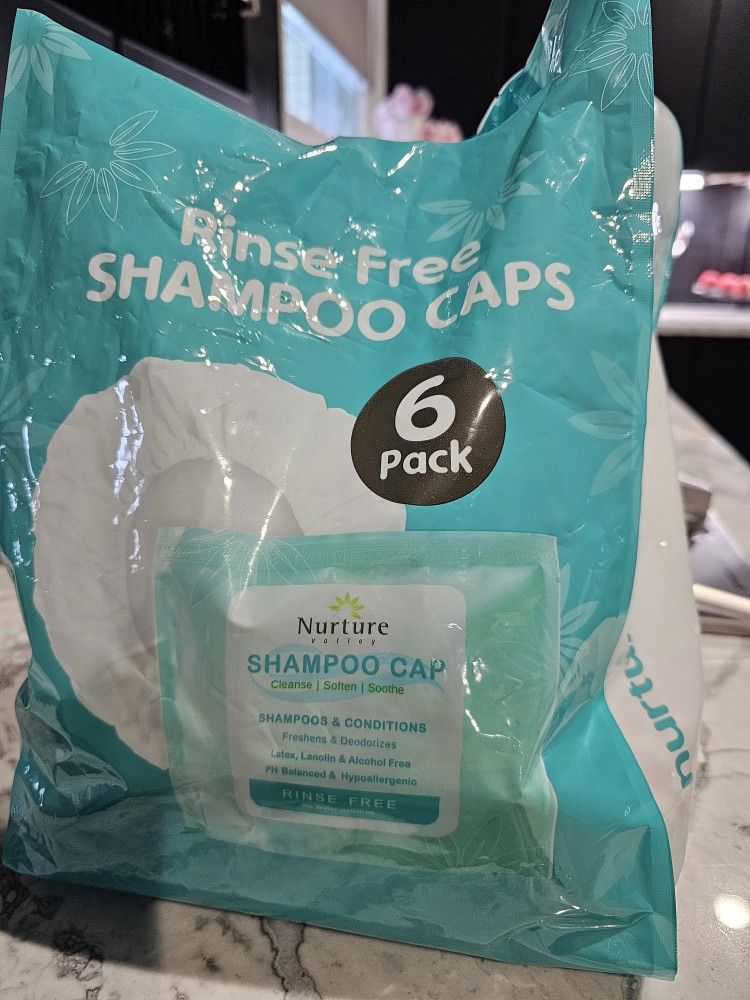 4 Rinse Free Shampoo Caps