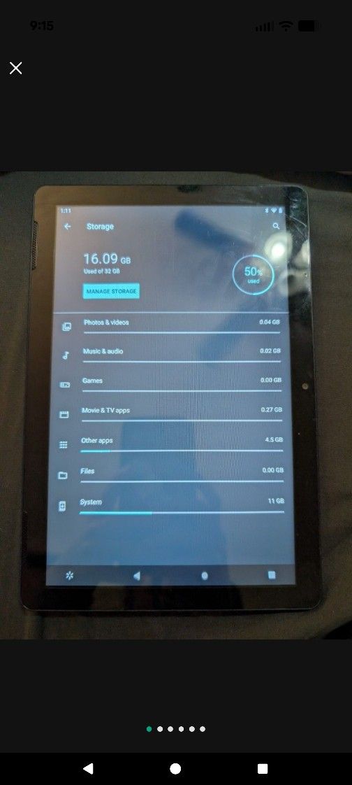 Tablet Onn. 10.1" And Arteck Bluetooth Wireless Keyboard (Extra $10 W/Keyboard)