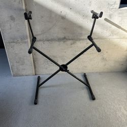 Double  Tier Quick Lock Keyboard Stand