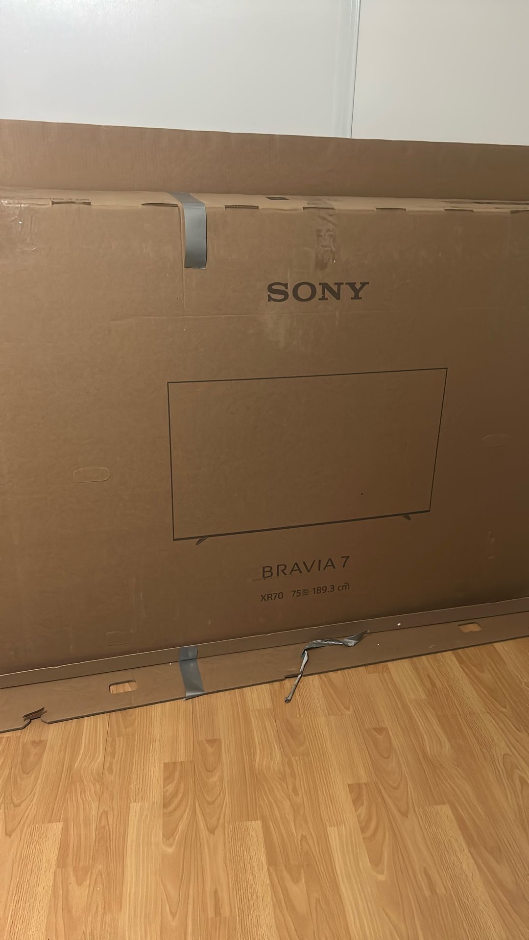 Sony Bravia 7 complete box includes all original packaging just the box no TV