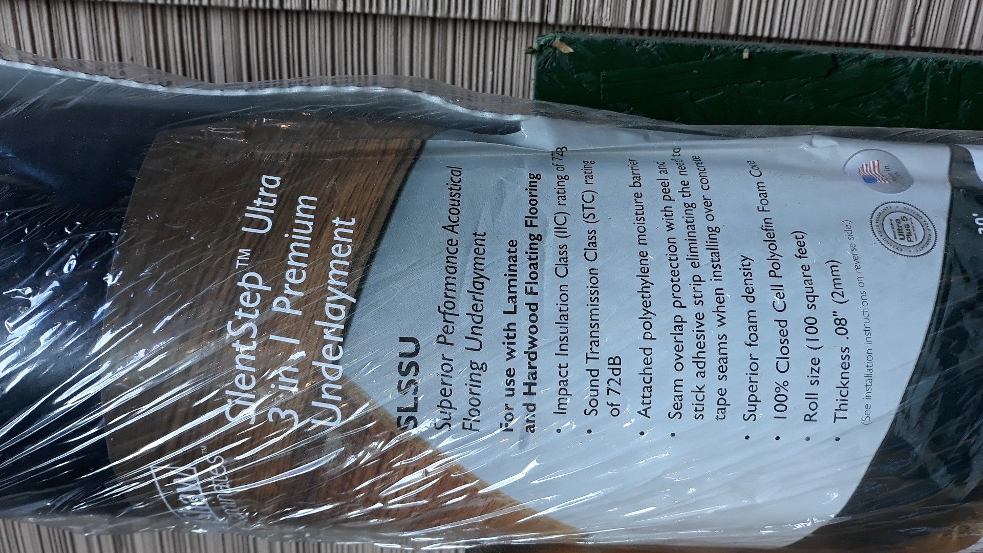 Shaw silent step underlayment