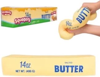 Squeezy butter squishy toy