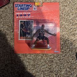 1997 Kenner Starting Lineup Basketball Dennis Rodman Figure With Red Hair NIP