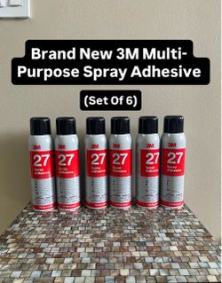 Brand New 3M Multi-Purpose Spray Adhesive (Set of 6)