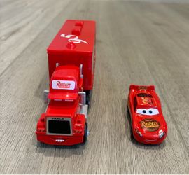 Disney Pixar Cars Lightning McQueen & Mack
