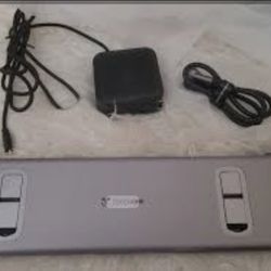 tobenONE USB to C-Port Docking Station, Retails For 180.00.  ON SALE THIS WEEEND FOR 51% OF  RETAIL PRICE.  FIRST COME FIRST SUNSET $90