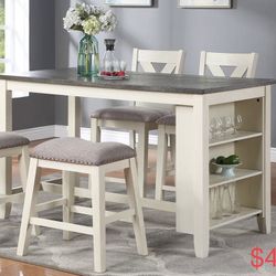 Counter Height Dining Table Set 