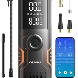 Compresor de aire portátil para inflador de neumáticos🏷️ Portable air compressor for tire inflator.