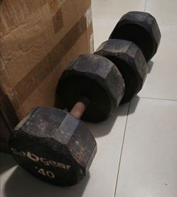 40 Pounds Weights
