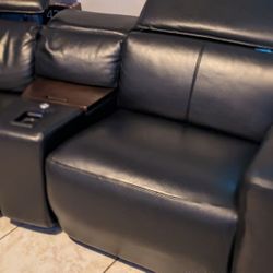 Leather Detachable Sectional 