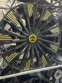 20x9 aftermarket rims for Lexus GS & Lexus ES Vehicle Fitment: Your luxury sedan shouldn't look like it just rolled off a standard rental lot. Upgra