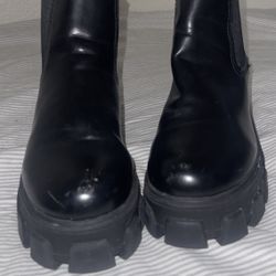 Black Ankle Boots “Goth Aesthetic”