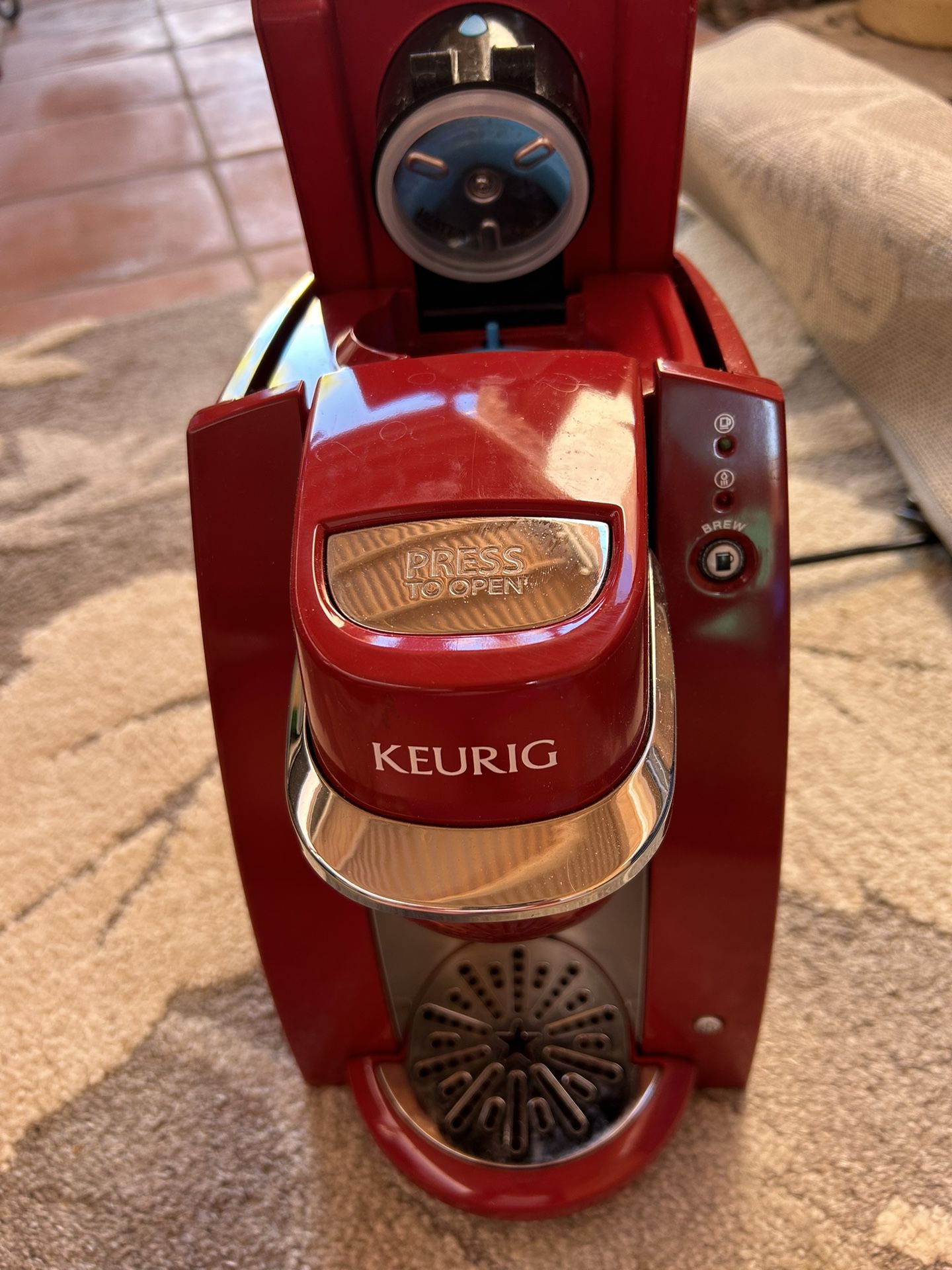 Red Keruig Coffee Maker